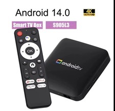 2025 Android 14 Smart TV Box H96 Max 4k 2GB 16GB Lettore multimediale Amlogic S905L3