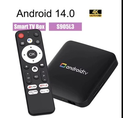 2025 Android 14 Smart TV Box H96 Max  4k 2GB 16GB Media Player Amlogic S905L3