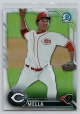 2016 BOWMAN #BCP118 KEURY MELLA CHROME PROSPECTS REFRACTOR CINCINNATI REDS /499