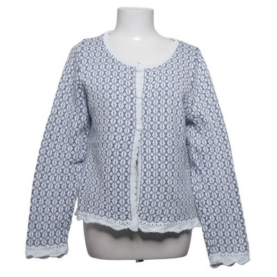 Rosebud, Strickjacke, Damen, Größe: L, Calliope cardigan, Blau/Weiß #ESU