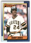 Barry Bonds 1990 Topps Baseball #220 Pittsburgh Pirates