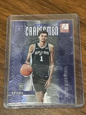 2023-24 Donruss Elite Victor Wembanyama RC #17 CRAFTSMEN Purple Foil Spurs