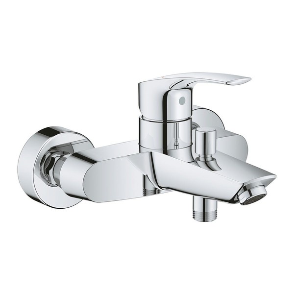 Grohe Eurosmart Einhand Wannenarmatur Mit Umstellung Wanne / Handbrause 33300003-image