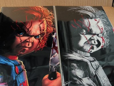 ORBIT: Birth Of A Slasher Chucky Embossed / B&W  Spot Foil's Jonathan Uribe 