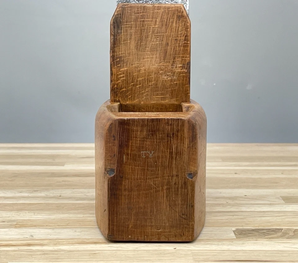 Vintage Ward Wooden Toothing Plane Coffin Plane Woodworking Tool - Image 4 of 4