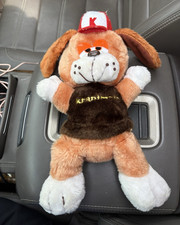 Kranimals Vintage Dog Plush Stuffed Animal Brown/White Small 1984 PA3638