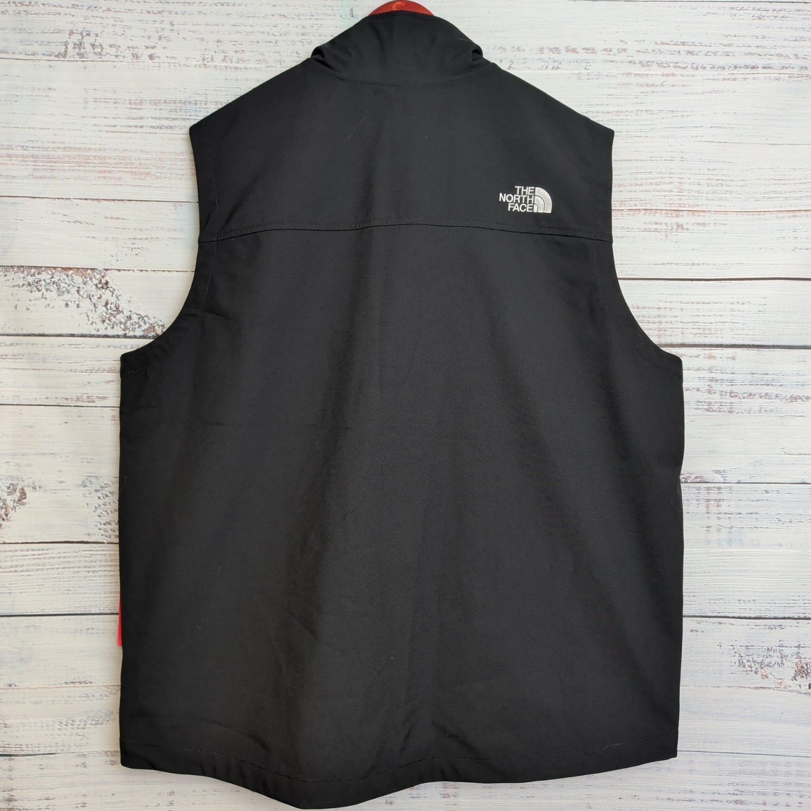 The North Face Castle Rock Softshell Vest Mens XL Black Full Zip Wind NEW W TAGS thumbnail 4