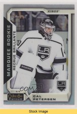 2018-19 O-Pee-Chee Platinum Marquee Rookies Rainbow Cal Petersen #169 READ 0sg9