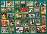 Puzzle (2000 T.) MeisterstüCke Der Kunstgeschichte (Eurographics) Neu/Ovp