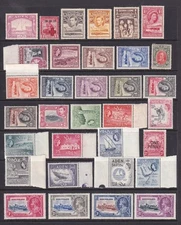 Br Commonwealth Mixed Stamps. GV, GVI, QEII MM, MNH. Cat approx £340