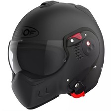 Roof RO5 Boxer Alpha Flip Up Front Modular Motorcycle Helmet Matt Black ECE 2206