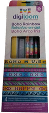 NEW Digiloom Instantfashion BoHo Rainbow Theme Kit 4 Reusable Digibands Included