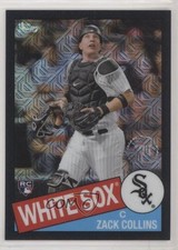 2020 Topps Silver Pack 1985 Chrome Baseball Series 2 Black /199 Zack Collins n1u