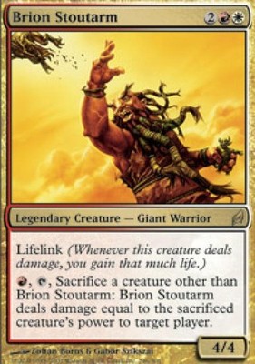 Brion Stoutarm - Medium Play MTG Lorwyn
