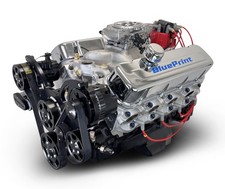 Blueprint Engines For 454ci Gm Big Block Compatible Deluxe Dressed -efi -black