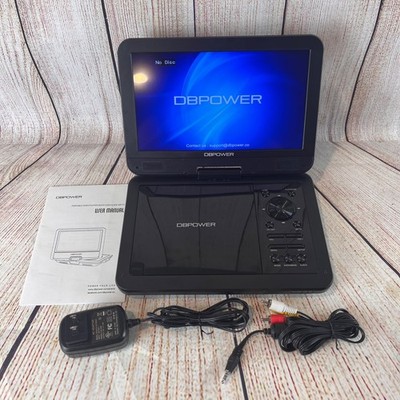 DBPOWER MK101 10.5 inch DVD Player with Rechargeable Battery
