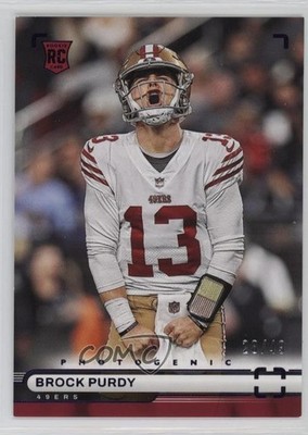 2022 Panini Chronicles Photogenic Purple 28/49 Brock Purdy #PH-36 tt9
