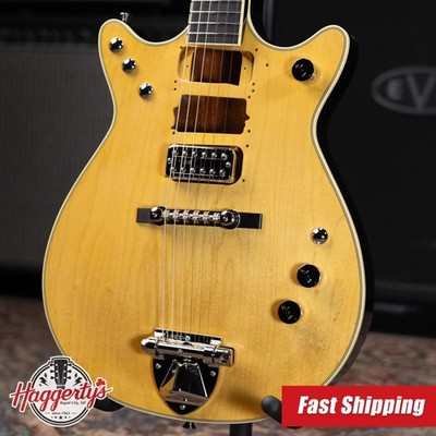 Gretsch G6131-MY Malcolm Young Signature Jet Electric Guitar - Natural with Hard
