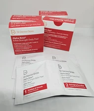 Dr Dennis Gross Alpha Beta Xtra Strength Daily Peel Step1 & 2 - 15 Duos (READ)