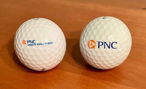 PNC Bank Wealth Management Finance Logo Golf Ball Lot