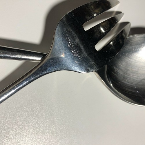 Lots of Pottery Barn Stainless Modern Flatware CHOICE of lot AUDREY LETTUCE OCTO - Picture 23 of 96