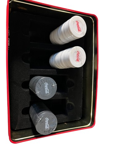 NEW Coca Cola Collector Poker Set - Picture 4 of 4