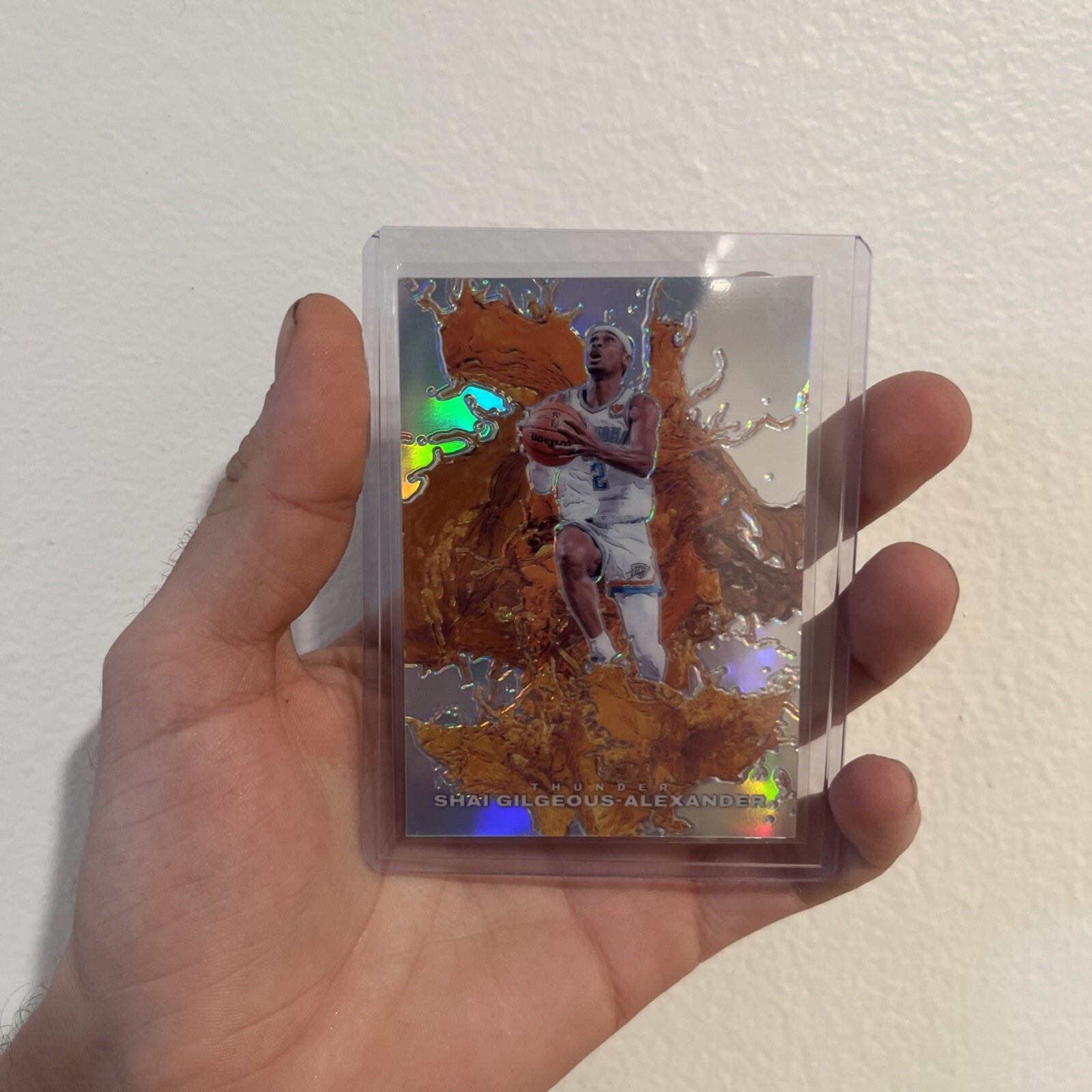 Shai Gilgeous-Alexander Splash Of Color Black Friday Refractor /99