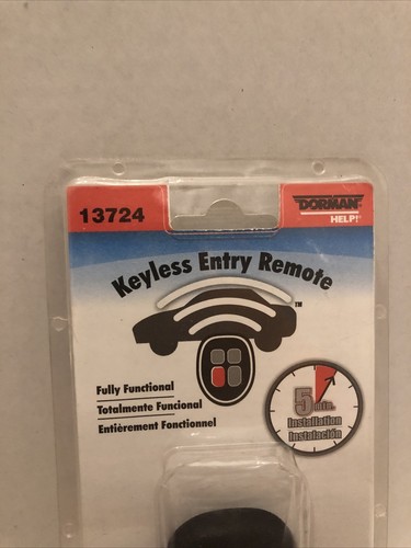 Remote Transmitter For Keyless Entry And Alarm System-Key Fob - Carded Dorman - Picture 2 of 10