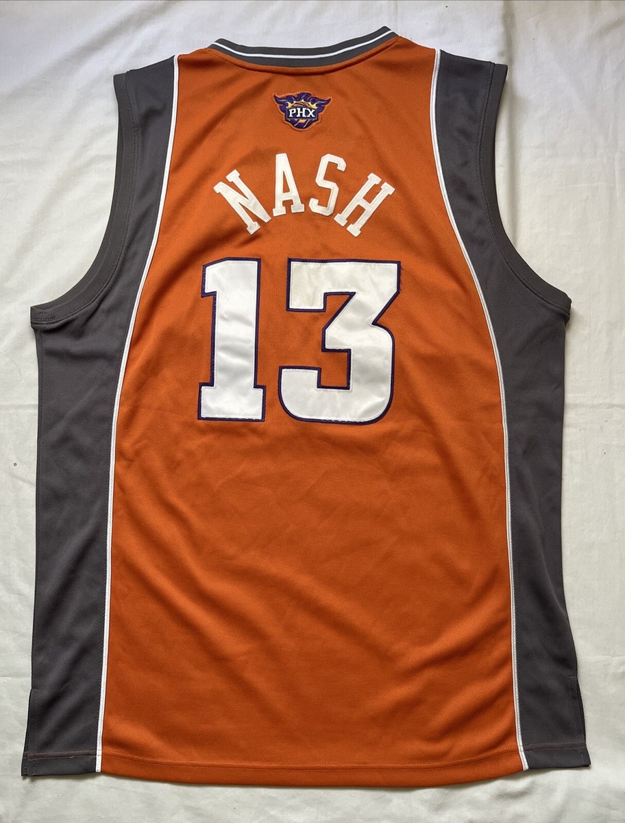 Authentic Adidas Phoenix Suns Steve Nash Orange 48 XL Original