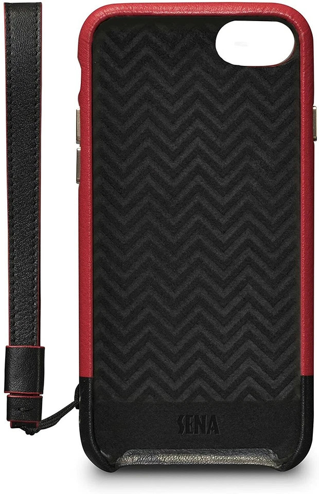 Funda Arri Muñequera Cuero Cordón A Presión para Nuevo iPhone SE 2020 / iPhone 8 / 7 Foto 4 de 4