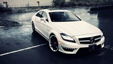 Cars amg vehicles mercedes benz cls mercedes 63 Desk Mat Stitched