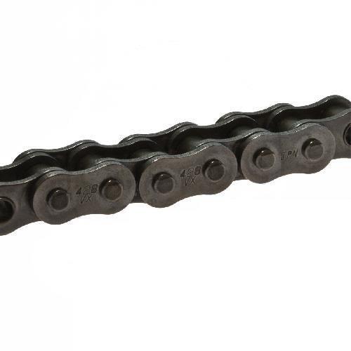 Cadena De Transmisión DID 428 VX X-Ring 124 Eslabones Con Clip Negra 428VXX124FB - Imagen 2 de 4