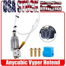 Anycubic Vyper Hotend, Three 0.4 Anycubic Nozzle and Silicone Sock