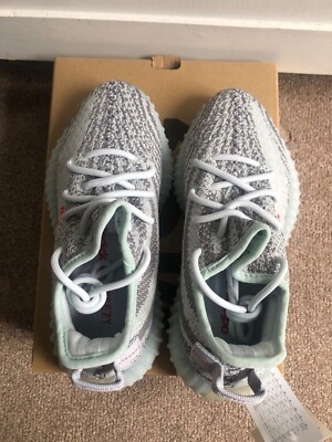 adidas Yeezy Boost 350 V2 Blue Tint - Size UK 4.5 | eBay UK