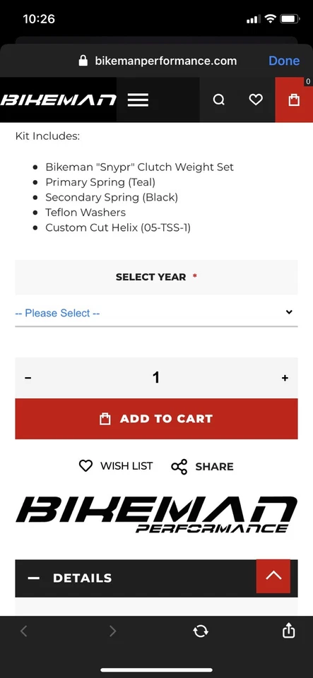 Bikeman Stage 2 Snyper Kit For Polaris 850 Snowmobile - Image 4 of 4