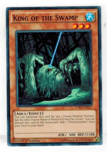 Yugioh! King Of The Swamp Ldk2-enk17 Común | Meses Sin Interés - Foto 2
