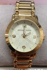 Michael Kors MK3158 Champagne Dial Gold Tone Stainless Women's Watch
