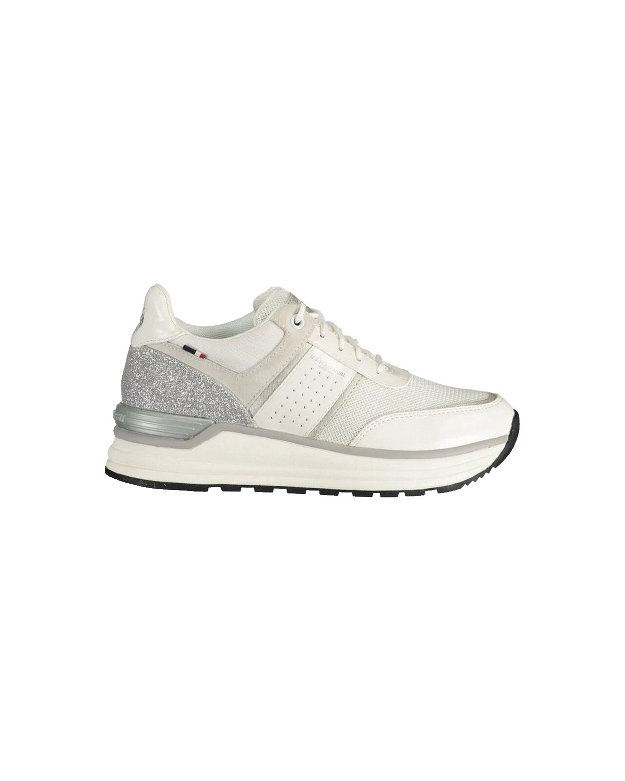 US Polo Assn. White Athletic Shoes for Women