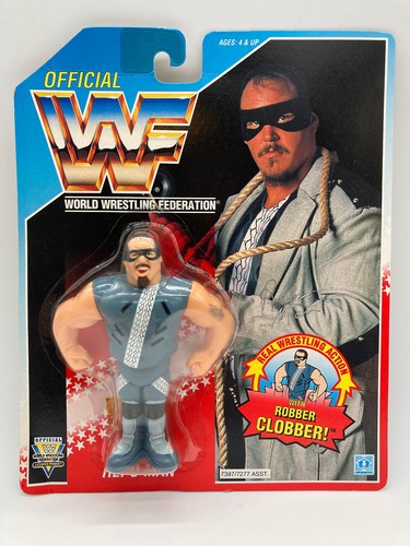 Vintage WWF Hasbro REPO MAN Series 6 MOC 1992 Wres...