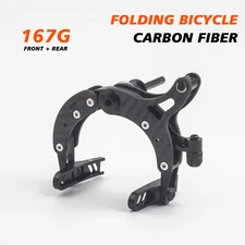 Carbon Road Fold Bike Dual Pivot Calipers Front Rear C Brakes Side Pull Caliper