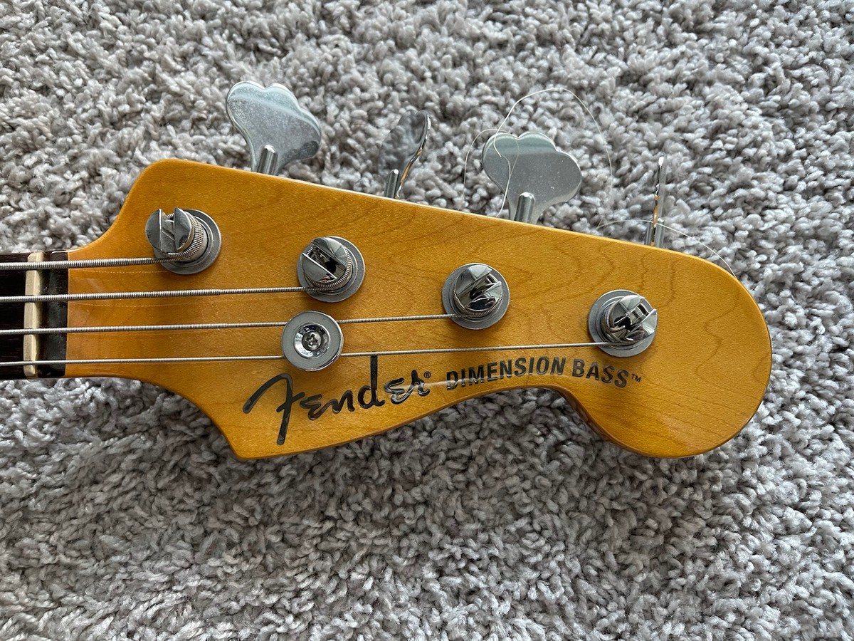 Fender Modern Player Dimension Bass 2013 MIC Candy Apple Red 4