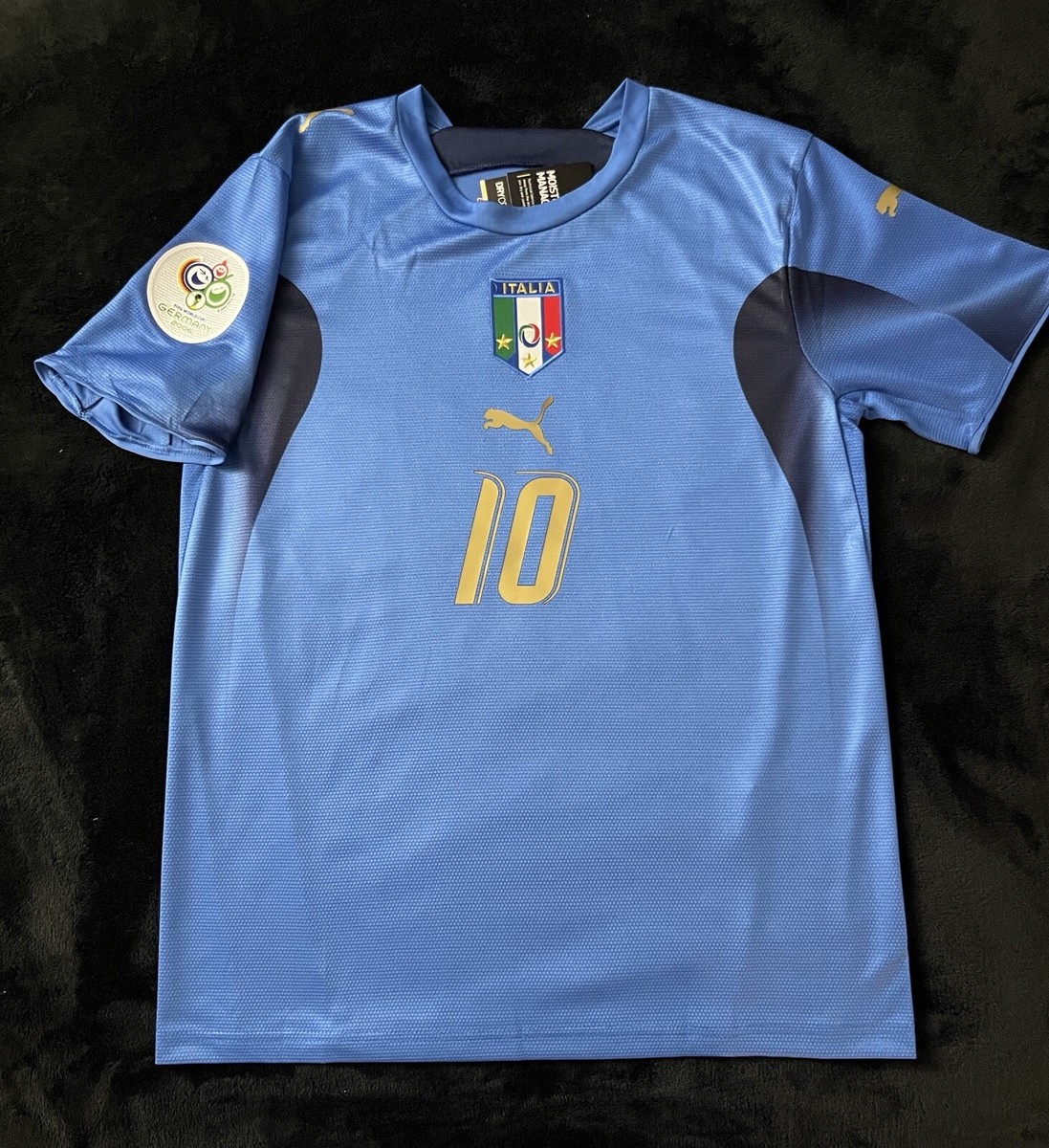 Totti #10 2006 Italy Home Jersey Small Soccer Football Retro S | eBay