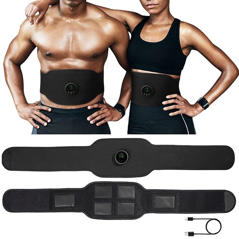 Abdominal Toning Belt Electric Smart Abs Trainer Waist Weight Loss