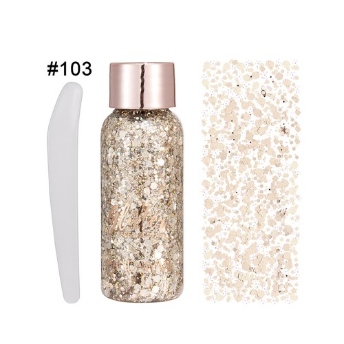 Frauen Glitter Glitter Lidschatten Shimmer Flake Gesicht Make-Up Dauerhaft > - Bild 16 von 31