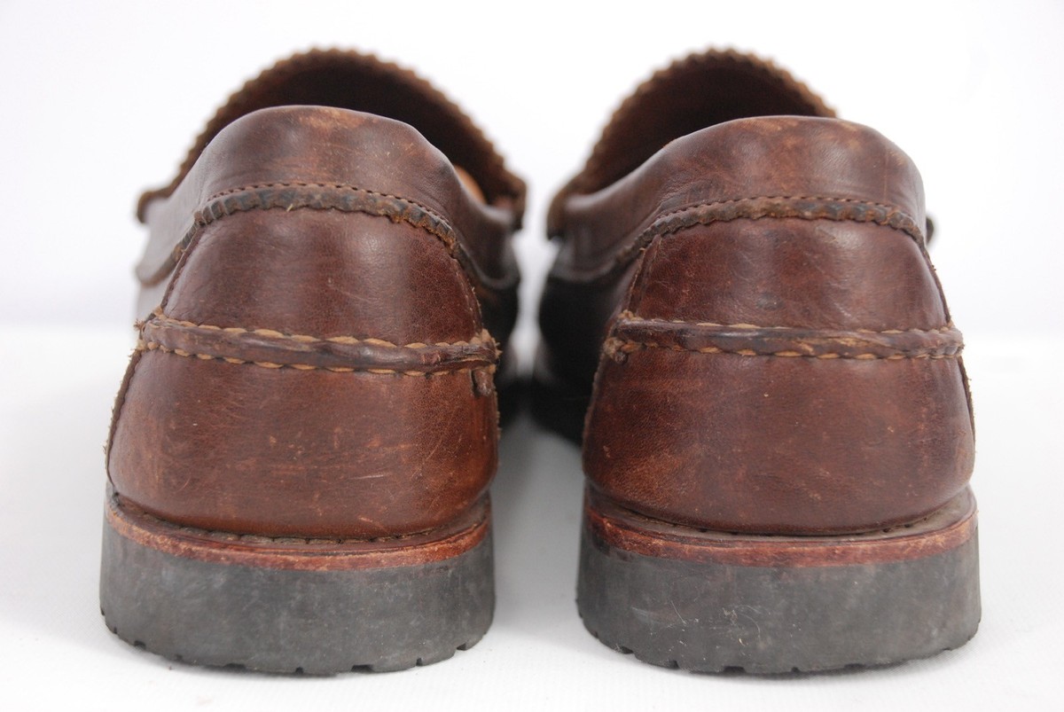 Allen Edmonds Flagstaff Casual Penny Loafers Brown Leather
