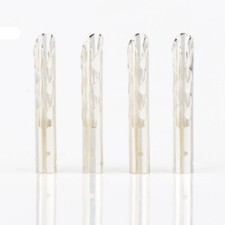 8pcs Silver Plated Copper Speaker Cable BFA Z-Type Banana Plug 4mm Connector DIY