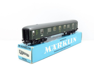 Wagon Märklin HO 4026 – Fourgon Bagage DB 112 401 Köln – Métal Et Plastique