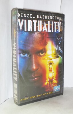 VIRTUALITY - MIT DENZEL WASHINGTON - PARAMOUNT - VHS VERSIEGELT