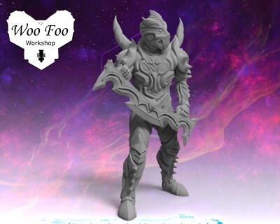 Arvalon 8 Crew 6-2 Morrad The Bloodied 32mm Resin 3D gedruckt Stargrave Sci Fi 