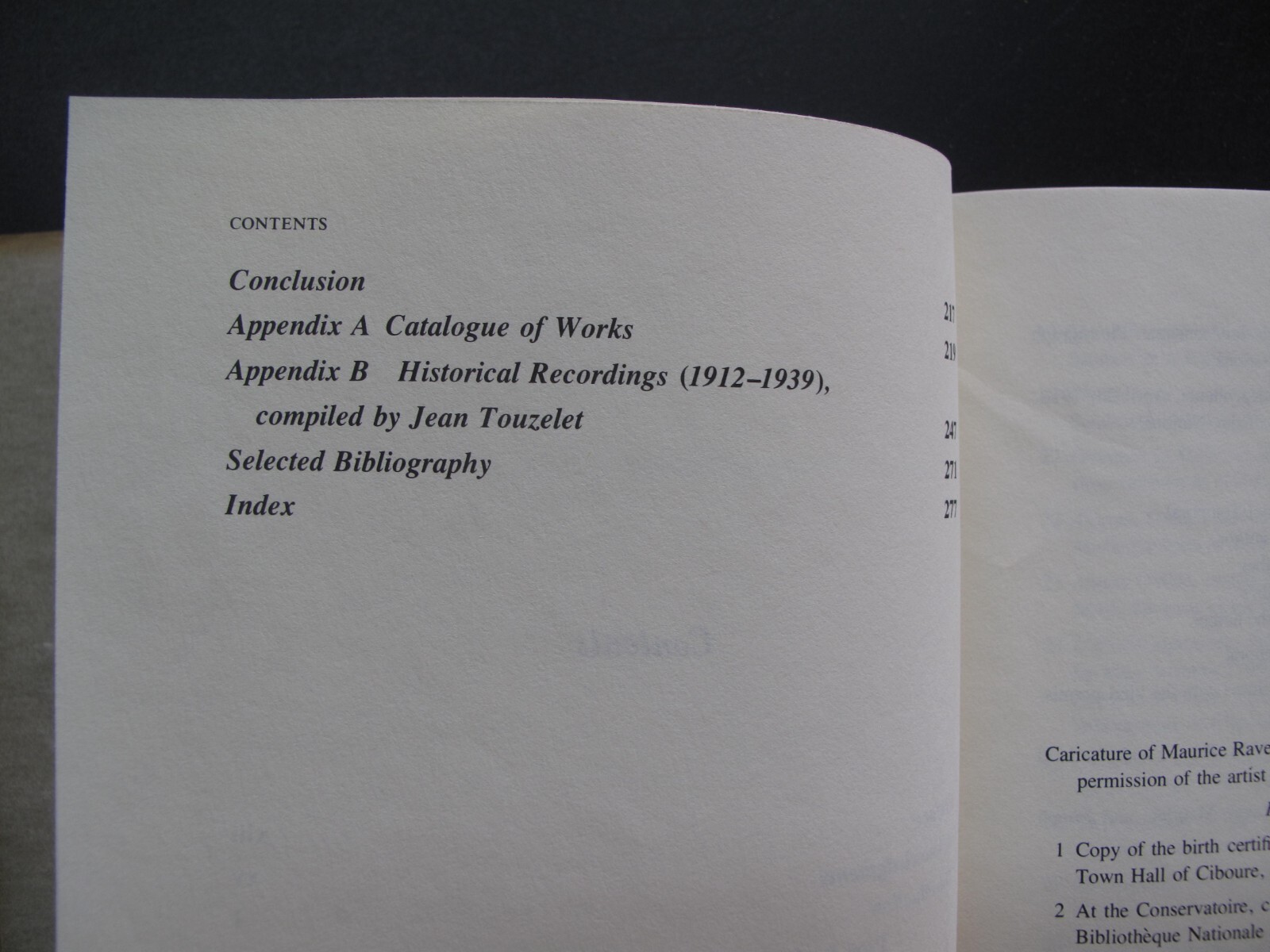 Ravel Man and Musician Arbie Orenstein 1975 Composer France Biography Illus